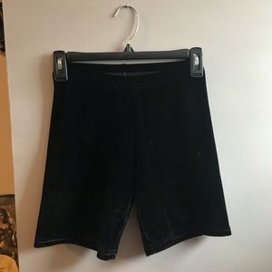 American Apparel Velour Bike Shorts